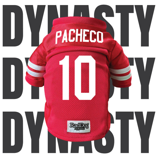 Pacheco Football Jersey for Dogs | Chiefs Pet Apparel