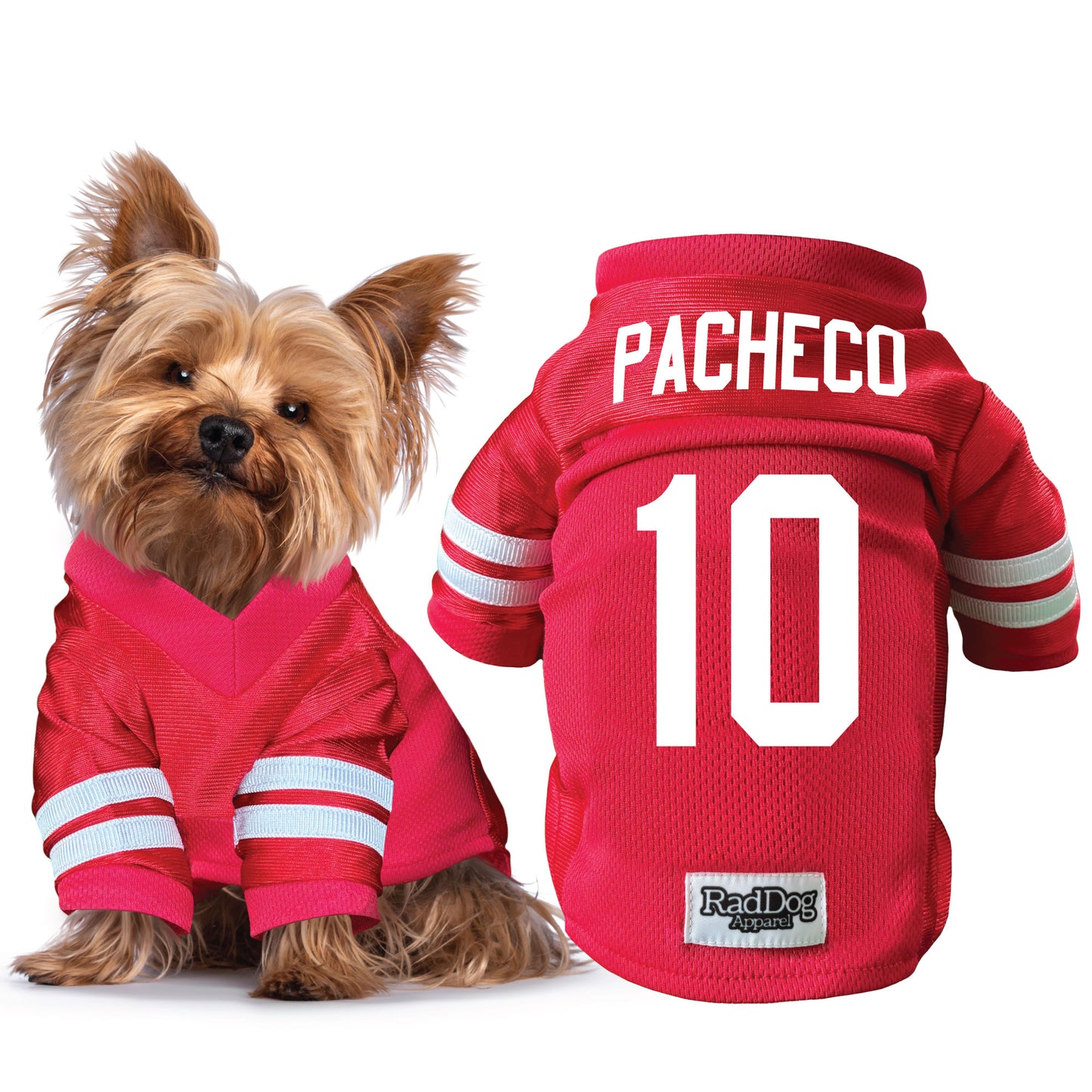 Pacheco Football Jersey for Dogs | Chiefs Pet Apparel